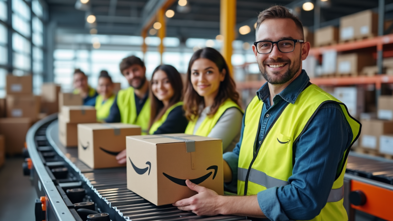 Die Amazon-Verkäufe In Deutschland Steigen Im Jahr 2023 Um Etwa 12%: Eine Erfolgsstory Des Online-Handels