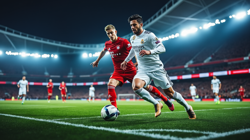 Aufstellungen: Teilnehmer: Real Madrid Gegen FC Bayern München